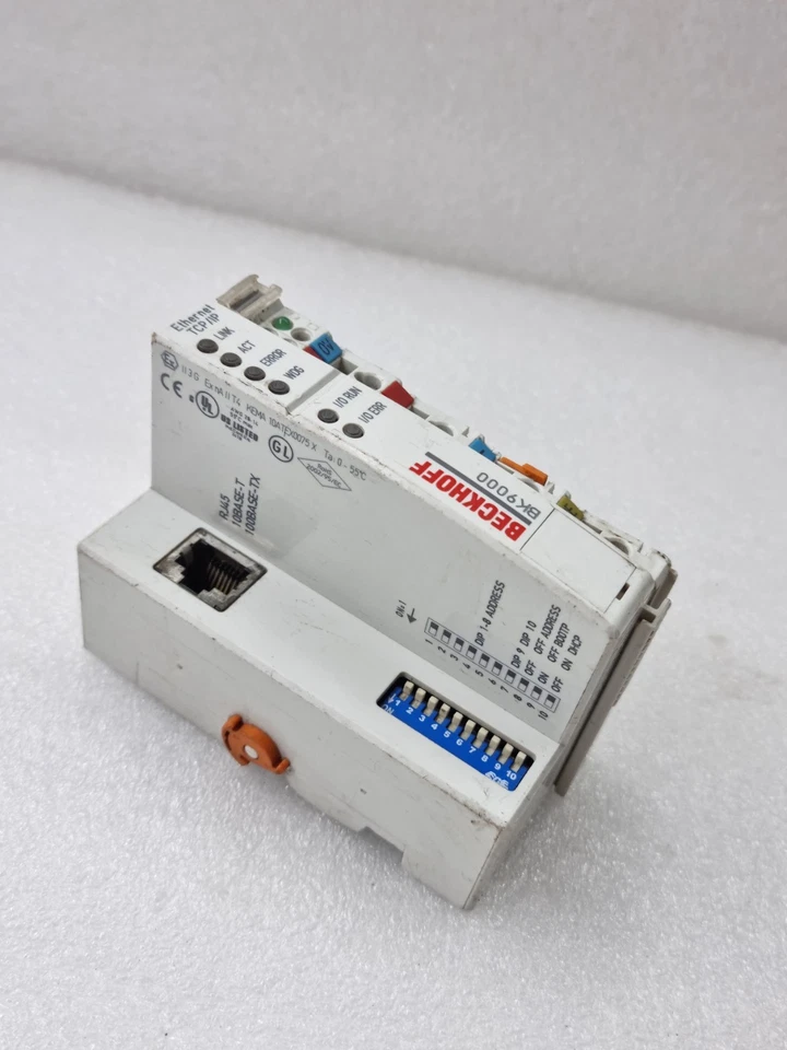 Beckhoff BK9000 Ethernet TCP/IP Bus Coupler Industrial Automation Module PLC 24V